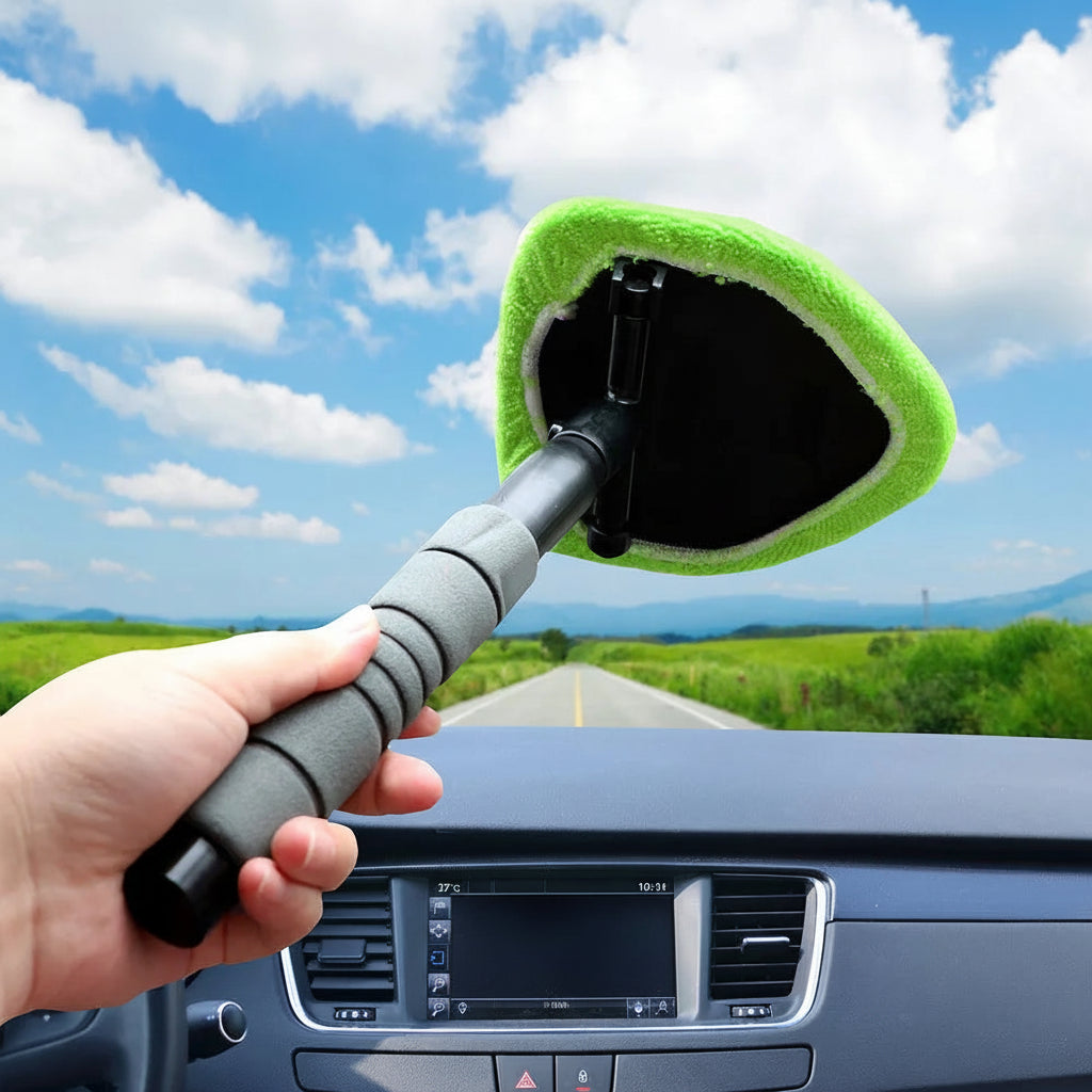 まだ手でフロントガラスを拭いていますか？