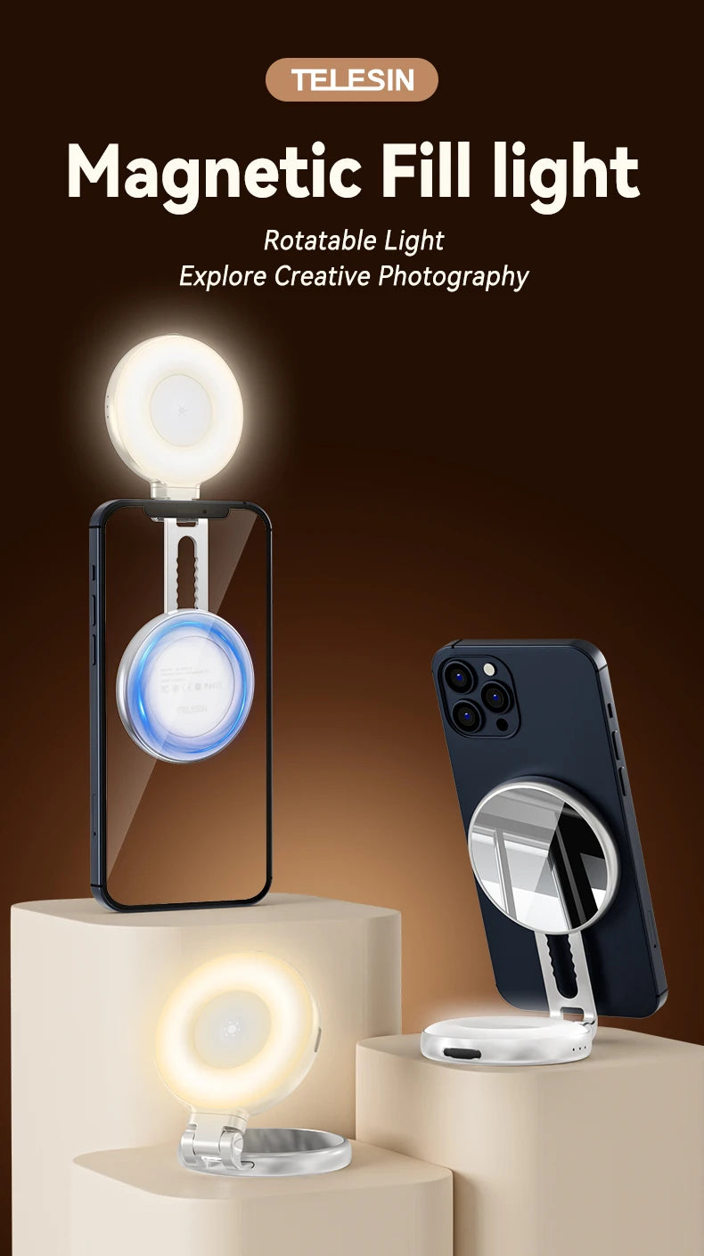 SnapGrip™ マグネット式カメラグリップ