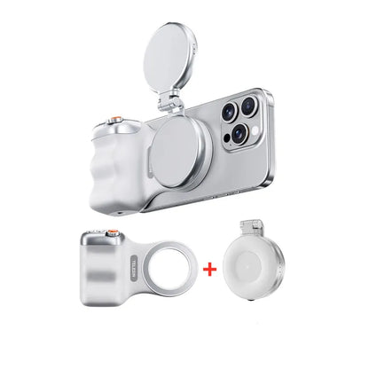 SnapGrip™ マグネット式カメラグリップ